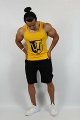 USA Mens Gym Training Vest Fitness Singlet Workout Muscle Bodybuilding Tank Tops