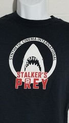 Shark Stalkers Synthetic Cinema Tshirt Movie Promo T-Shirt Small Rare Jaws Like