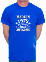 50th Birthday Men’s T-Shirt Made in 1974 50 Years old Tee Shirt