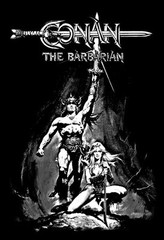 Conan The Barbarian T Shirt B/W