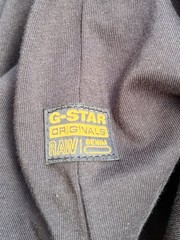 G-Star Raw Mens T-Shirt XL Black Cotton Jersey Short Sleeve Crew Neck Logo