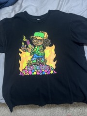 Supreme New York Molotov Kid Tee Black Shirt Men’s Size Large