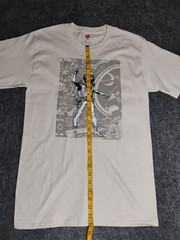 RARE VINTAGE Graphitti Designs Wally Wood Spaceman NEW Beige T-Shirt Size Small