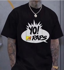 YO MTV RAPS T SHIRT BRAND NEW FREE SHIPPING – PUBLIC ENEMY * NWA * WU-TANG CLAN