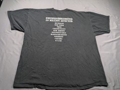 Vintage I Survived Blackout Of 03 Shirt Mens 3XL Black American History Survival