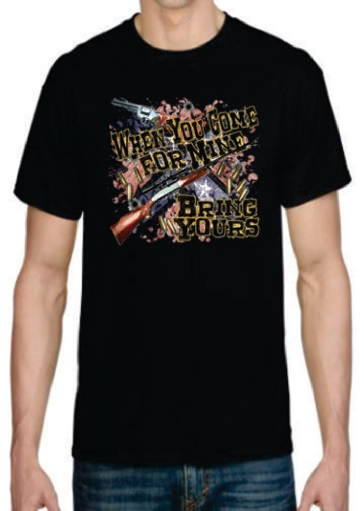 Adult DryBlend® T-Shirt – ( BRING YOURS – HUNTING / GUN / 2ND AMENDMENT)