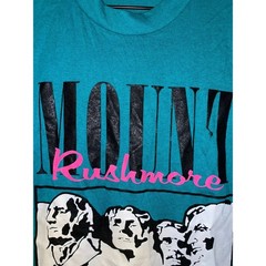 Vintage Mount Rushmore Shirt South Dakota Yellowstone Tee VTG 1989 80s 1980s M