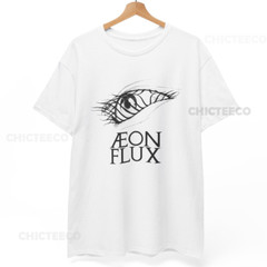 Aeon Flux T-Shirt Cult Sci-Fi Dystopian Anime 90s Movie Unisex Tee