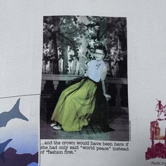 Vtg 90s Pop Art Photography Comedy Test Print T-Shirt Sz XL Rare 1 Of 1