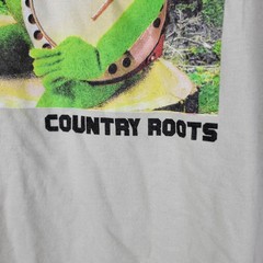 Disney The Muppets T-Shirt Large Green Kermit The Frog Country Roots Graphic Tee