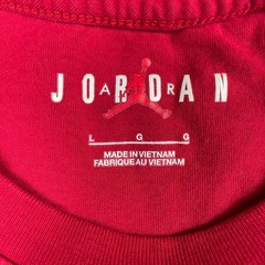 Jordan Jumpman Air T-Shirt Mens Large Red Short Sleeve Cotton DA6799-687
