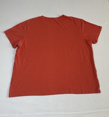 Lacoste x Novak Djokovic Shirt Mens 4XL Croc Graphic Orange Tennis Tee Outdoor