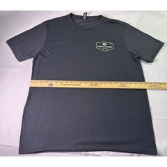 District Perfect Tri Tee Dockside Est 2025 Black T-Shirt Men XL Preppy Y2K Retro