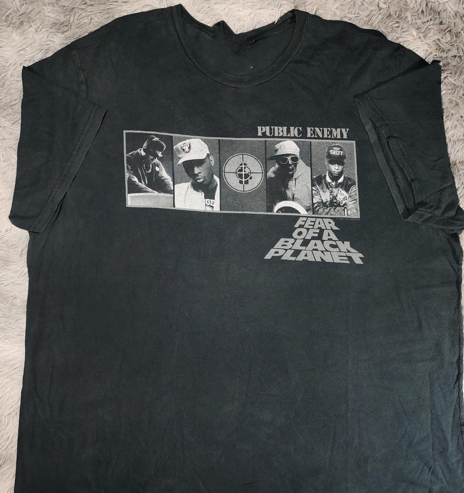 90s Public Enemy Fear of the Black Planet cotton Unisex Shirt S-5XL K526