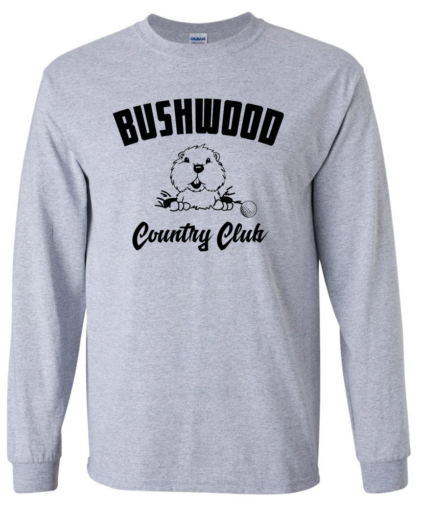 Bushwood Country Club LONG SLEEVE T-shirt – Golf Caddy Shack 80’s Movie