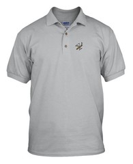 CIGAR AND MARTINI LOGO BARTENDER Embroidery Embroidered Unisex Golf Polo Shirt