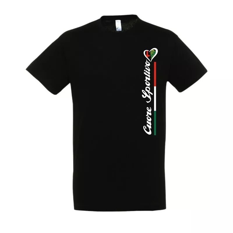 100% COTTON SPORTS HEART T-SHIRT KNIT T-SHIRT ALFA ROMEO