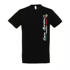 100% COTTON SPORTS HEART T-SHIRT KNIT T-SHIRT ALFA ROMEO