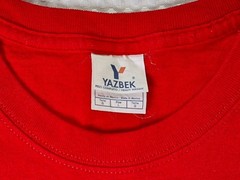 Puerto Vallarta Mexico Shark Souvenir Red Cotton T-shirt Size L Yazbek