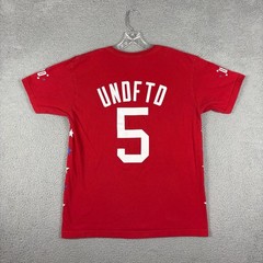 Vtg Undefeated T-shirt Men’s Large Red UNDFTD Streetwear Skater Hip Hop Grunge