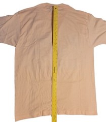 Vintage 90’s Anvil Single Stitch Colorful Neon Fish Shirt S.C. XL Apricot Color