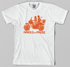 Harold and Maude T Shirt, 1971 movie, film, black comedy, sing out, ALL SIZES