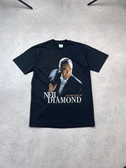 Vintage 1998 Neil Diamond As Time Goes By Concert Tour Tee Screen Stars M