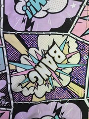 NWOT OH SNAP MENS SHIRT COMIC RHINESTONE STRETCH L MULTICOLOR – RAVE DANCE PARTY