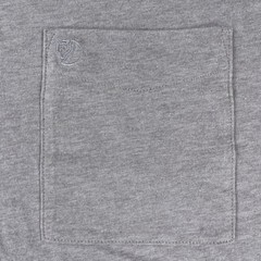 Fjallraven T-Shirt Mens XL Gray Short Sleeve Pocket Crew Neck Logo Cotton Tee