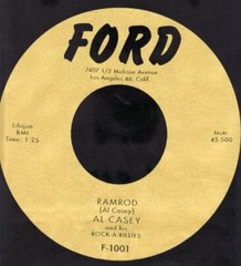 Wow AL CASEY “Ramrod” Ford label “the way it should have been” T-SHIRT Hazlewood