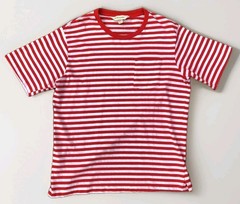 Vintage 90s St. Johns Bay Waldo Single Stitch Pocket T Shirt L USA Ringer Skater