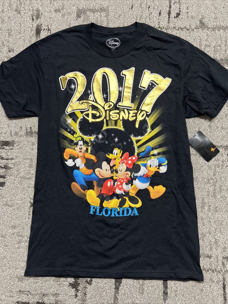 “DISNEY FLORIDA 2017” Mickey Mouse and Friends Family Vacation Men’s Medium