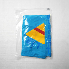 Vintage Liz Claiborne Sport T Shirt Large Blue Single Stitch Screen Stars 90s L