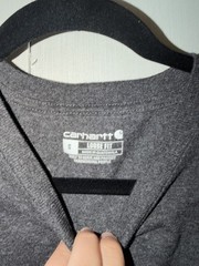 Carhartt Workwear Pocket T-Shirt – Heather Charcoal Gray (Size S)