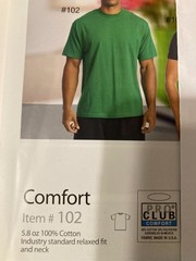 Pro Club Men’s Comfort Cotton Short Sleeve T-Shirt S-3X