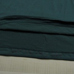 Lululemon Shirt Mens Extra Large Green Long Curved Hem Tech Performance Stretch