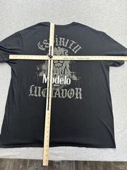 Modelo Cerveza Beer Promo Black T Shirt Men’s 3XL C-Life Group Old English Lion