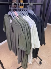 Lot Of 18 Comfort Colors Blank T-shirts Bulk Garment Dyed Tees Mixed Sizes