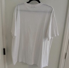 Talentless White Drop Shoulder Tee Shirt High Quality, Size L