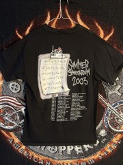 Metallica 2003 Summer Sanitarium Tour T-Shirt Vintage Y2K, Black, Size M