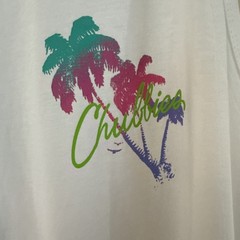 Chubbies Retro Men’s The Miami Glow The Weekend Has Arrived Tank Top Size M
