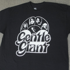 Gentle Giant T Shirt 2XL Legends Poster Graphic Merch Prog Rock Concert Band Tee