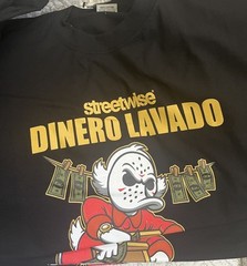 Streetwise Lavado T-Shirt Short Sleeve Heavyweight Cotton Men’s Tee Black