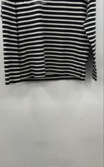 Mr. P Mr. Porter Long Sleeve Striped Tee Shirt Men’s Large White Black