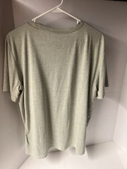 Nike Dri-FIT The Nike Tee Men’s Gray Knit Logo T-Shirt Crew Neck Size M