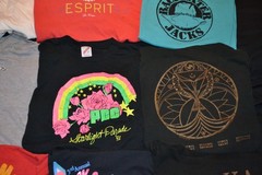 Vtg T Shirt Lot of 12 Reseller 80’s 90s Y2K Size L Large Halloween Single