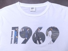 THE BEATLES Abbey Road Studios T Shirt XL 2016 Album Cover Art APPLE CORPS Retro