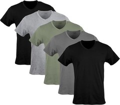 Gildan Men’s V-Neck T-Shirts, Multipack, Style G1103