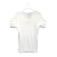 Thompson Tee Sweatproof Undershirt Men’s Sz M White Slim Fit V-Neck Short Sleeve