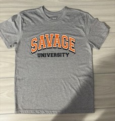 BROOKLYN VERTICAL Grey T Shirt Men’s Size M